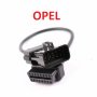 Кабел преходник-Opel 10 pin към  16 pin obd2, снимка 1 - Аксесоари и консумативи - 30318247