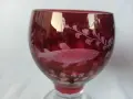 Немски винтидж кристален сервиз за вино - нов !, снимка 7