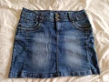 L/XL къса дънкова пола , снимка 2