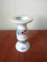 Порцеланов свещник ръчно рисуван, цена 5 лв, снимка 1