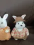 Lil Woodzeez Bunny Figures Фигурки семейство зайчета с дрешки, снимка 2