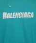 BALENCIAGA Destroyed Flatground Logo Print Oversized Мъжка / Дамска Тениска size XXS (M), снимка 12