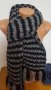 Ръчно плетен класически мъжки шал, снимка 2