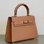 Чанта Hermes Mini Kelly gold on gold, снимка 2