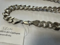 Сребърен синджир 83.4гр.56см., снимка 5