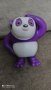WISSPER DAN THE PAN Solid Purple Panda Toy Figure Made By SIMBA, снимка 1 - Фигурки - 34959241