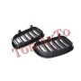 Двойни бъбреци БМВ BMW E81 E87 E82 E88 2007–2011 Фейслифт Черен Гланц Комплект, снимка 4