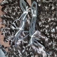 Екстейшан, удължение на коса Черна на масури, снимка 4 - Аксесоари за коса - 42634594
