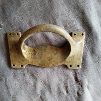 стара бронзова дръжка за мебел, снимка 1 - Антикварни и старинни предмети - 30809729