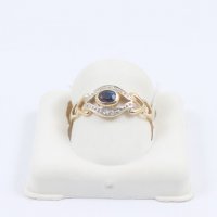нов златен пръстен 48775-1, снимка 1 - Пръстени - 39599726