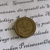 Монета - Германия - 5 пфенига | 1966г.; серия G, снимка 2 - Нумизматика и бонистика - 29159498