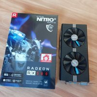 Видео карти Sapphire RADEON RX 580 NITRO+ 8GB, снимка 3 - Видеокарти - 42589730