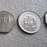 Манети. Ямайка . 1 , 5 цента и 1 долар . 3 бр., снимка 7 - Нумизматика и бонистика - 42425166