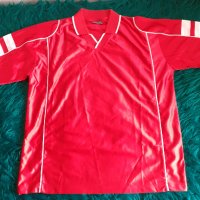 тениска червена Руканор Rucanor размер 5-6 оригинална, снимка 1 - Тениски - 34097486