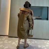 двулицево дамско палто Max Mara реплика S-L, снимка 3 - Палта, манта - 34541267