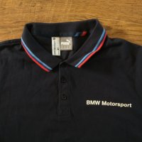 Puma Men's BMW Motorsports Polo Shirt - страхотна мъжка тениска , снимка 3 - Тениски - 42300247