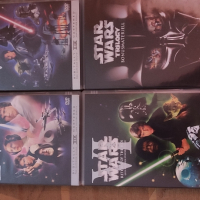  star wars DVD/междузвездни войни на двд, снимка 1 - DVD филми - 44737609