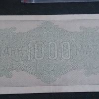 Банкнота 1 000 райх марки 1922 година - 14708, снимка 7 - Нумизматика и бонистика - 29093351