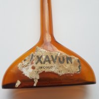 Старо стъклено шише от шампоан Pixavon, снимка 2 - Антикварни и старинни предмети - 35609037