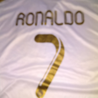 Реал Мадрид футболна тениска фенска №7 Роналдо отлична размер Л, снимка 7 - Футбол - 44517877