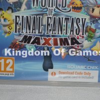 Чисто Нова Фабрично Запечатана Игра за Nintendo Switch World Of Final Fantasy Maxima CODE ONLY, снимка 2 - Nintendo конзоли - 44259522