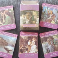 Любовни карти: Romance Angels & Romantic Tarot & Romantic Faery Oracle, снимка 7 - Карти за игра - 34165149