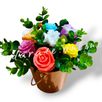 💐❣️Букети от ароматни сапунени цветя 🥀 Идеален подарък за всеки повод , снимка 15 - Подаръци за рожден ден - 44457961