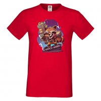 Мъжка тениска Marvel Rocket Racoon 2  Игра,Изненада,Подарък,Геймър,, снимка 7 - Тениски - 36790758