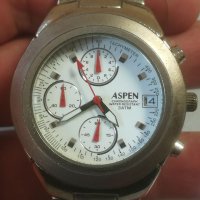 Мъжки часовник ASPEN Chronograph. Японски механизъм. Хронограф , снимка 9 - Мъжки - 40639923