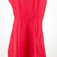 Розова лятна памучна рокля без ръкави марка Tatuum , снимка 3 - Рокли - 31787900