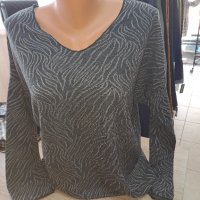 Блузка в сиво , снимка 2 - Блузи с дълъг ръкав и пуловери - 42469551