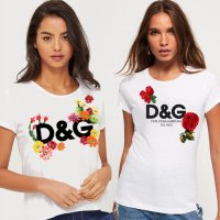 Тениска Dolce & Gabbana принт 4 модела всички размери , снимка 1 - Тениски - 30389150