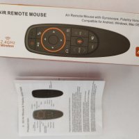 2.4G Fly Air Mouse G10S PRO гласово дистанционно управление обучаващо, снимка 1 - Дистанционни - 38125358