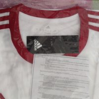 Тениска Adidas 2XL,100% оригинал,BJ9181 SQUAD 17, снимка 5 - Тениски - 37053401