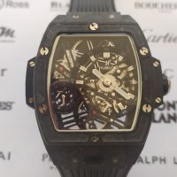 Уникален часовник HUBLOT SPIRIT OF BIG BANG Carbon механичен клас 6А+, снимка 1 - Мъжки - 30283299