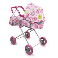 Детска количка за кукли с чанта за аксесоари, 62см, снимка 2 - Кукли - 42922233
