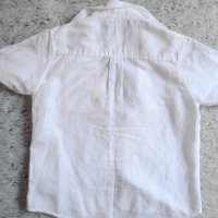 Детска риза MAYORAL, За момче, 110 см, С къс ръкав, Бяла, снимка 3 - Детски ризи - 38349244