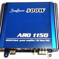 Усилвател за кола SuperSound ARO1150, 1x150W, 4ohm, снимка 1 - Аксесоари и консумативи - 34382617