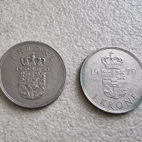 Монета. Дания . Датски крони. 6 бр., снимка 3 - Нумизматика и бонистика - 39585995