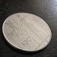 Монета - Италия - 100 лири | 1978г., снимка 1 - Нумизматика и бонистика - 31392980