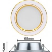 LED панел 5W, кръг, снимка 3 - Други - 30049596
