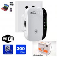 Wi Fi усилвател WiFi repeater рутер Wireless-N 300 Mbps, снимка 2 - Рутери - 28645605
