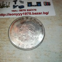 монета 1865-долар 2802211733, снимка 3 - Колекции - 31987482