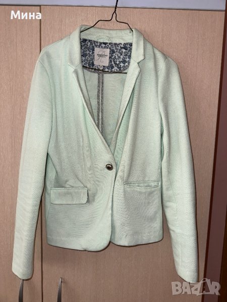 Сако в цвят мента, снимка 1