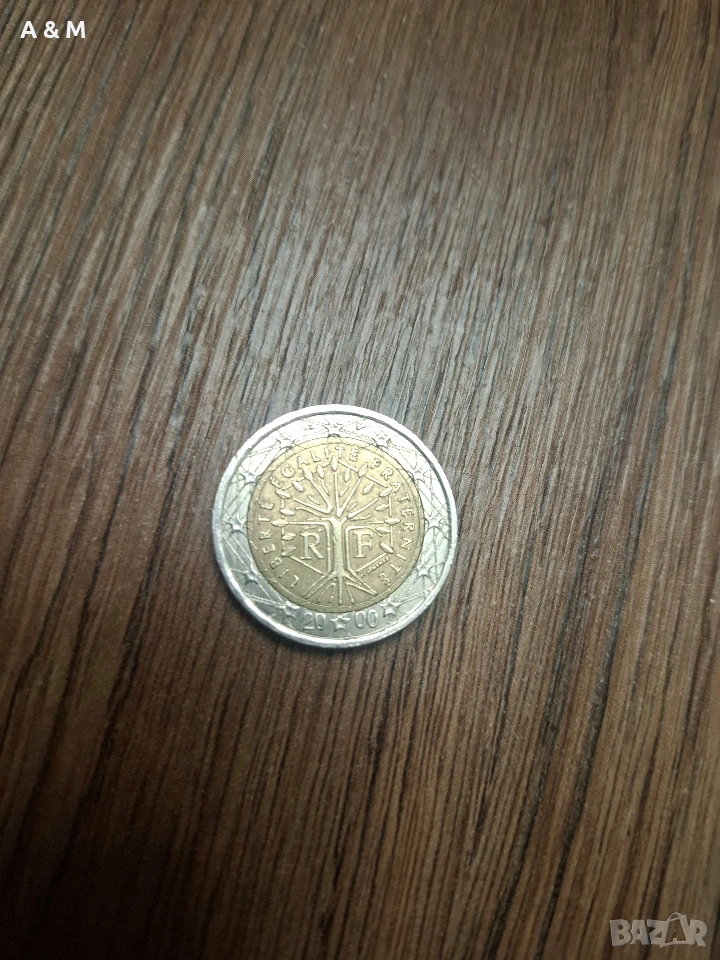много рядка монета от 2 евро, снимка 1