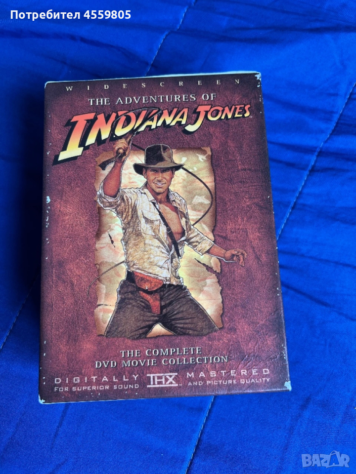 The Adventures of Indiana Jones: The Complete DVD Movie Collection,, снимка 1