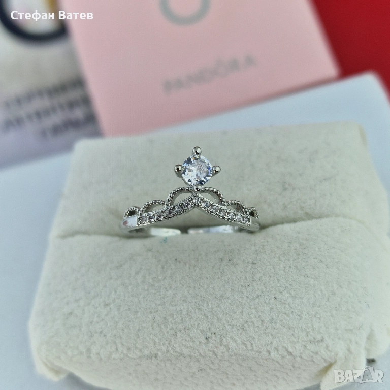 Пръстен „Кралска корона“ 👑✨, снимка 1