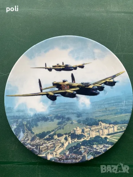 порцеланова чиния за стена , снимка 1