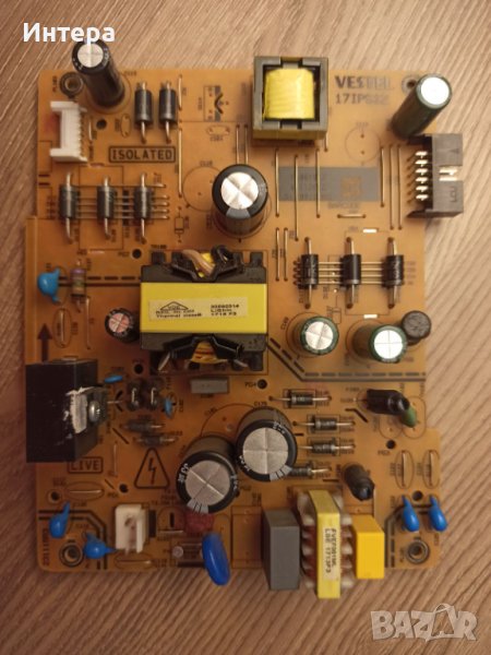 Захранваща платка 17IPS12 от JVC LT-49C770, WI-FI 17WFM07, снимка 1