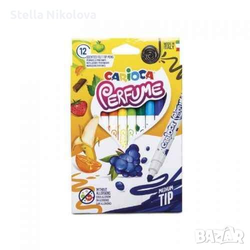 Флумастери Carioca Perfume 12 цвята, снимка 1